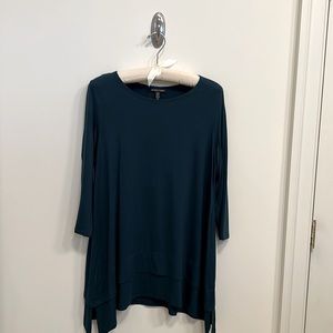 Eileen Fisher Fine Jersey Crew Neck Top
